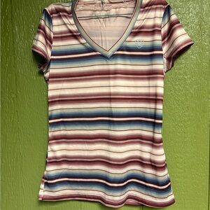 Ariat Tek Pink Serape V Neck